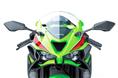 The 2024 ZX-6R gets a new sharper face with integrated winglets.